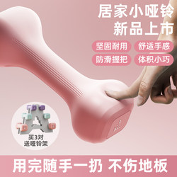 Dumbbells for Women's Fitness Equipment, Home Strength Training, Small Weight 2kg Pair, Men's and Children's Dormitory Small Dumbbells