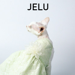 JELU Hairless Cat Sphinx Devin Clothes Sweet Lady Fresh Pastoral Vest Sling