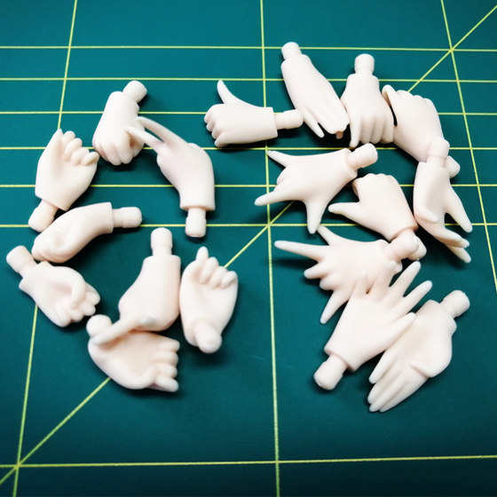 ICY DBS small doll Azone S body 19 joint body hand group gesture white muscle general muscle black muscle hand group