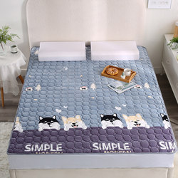 Flannel Mattress Dormitory Single 1.5m Bed Winter Thickened Warm Washable Mattress Pad Home Double 1.8m