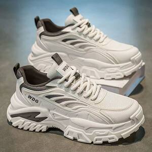 
Men's shoes, dad shoes, men's new 2025 summer versatile casual running shoes, men's thick-soled casual sports shoes