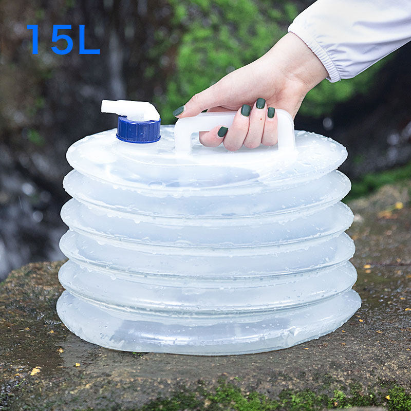 SAFWEL Eau Pliable Réutilisable Récipient d'eau Pliable 100l à 8000l, Sac de Rangement d'eau pour Camping Utiliser Le Robinet, Réservoir d'eau Portable Bleu Jardin Camion monocycle (Size : 240L/63Gal