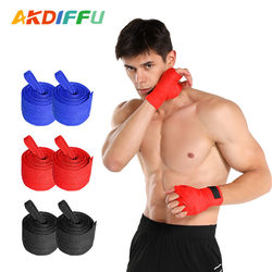Sanda handbands, boxing bandages, sweat-absorbent handbands, hand guards, elastic boxing glove bandages, sports bandages, finger protection bandages