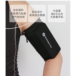 Outdoor Fitness Women's Armband Arm Bag for Sports and Running, Large Screen Phone Case, Elastic and Close-Fitting Phone Pouch, Mini Bag