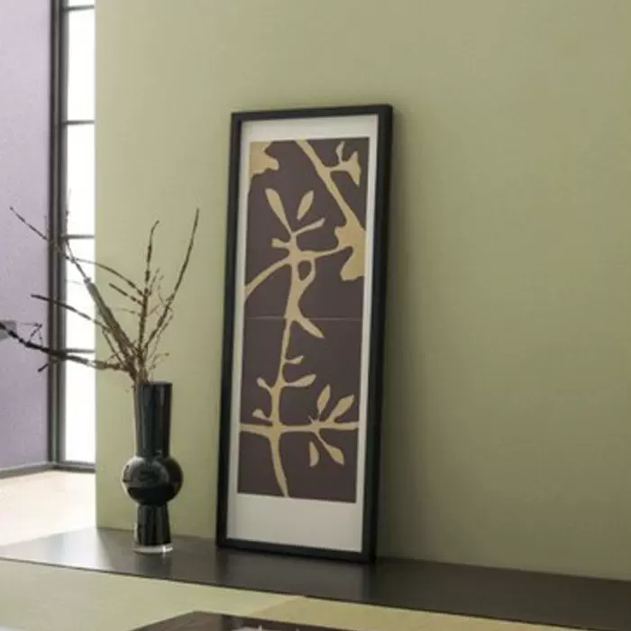 日本墙纸进口壁纸lilycolor丽彩榻榻米和室颗粒感硅藻土豆绿色