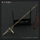 Ancient Chinese Weapon Merchants Chang Ge Bronze Bronze Weapon 22 cm Yueshan Sanfou Ge Metal Children's Toys Swing
