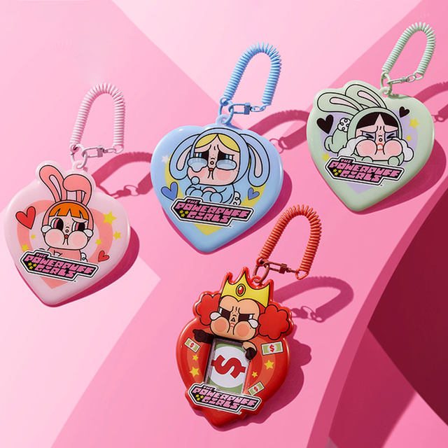 POPMART CRYBABY Powerpuff Girls series card sets, blind box pendants ...