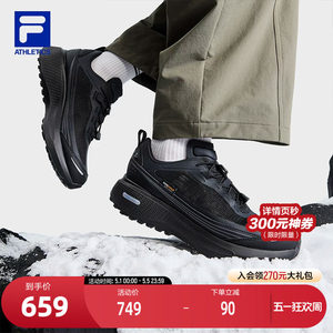 
FILA official soft cloud 3+ outdoor shoes women's shoes 2025 winter new cross-country running shoes all-terrain sports shoes