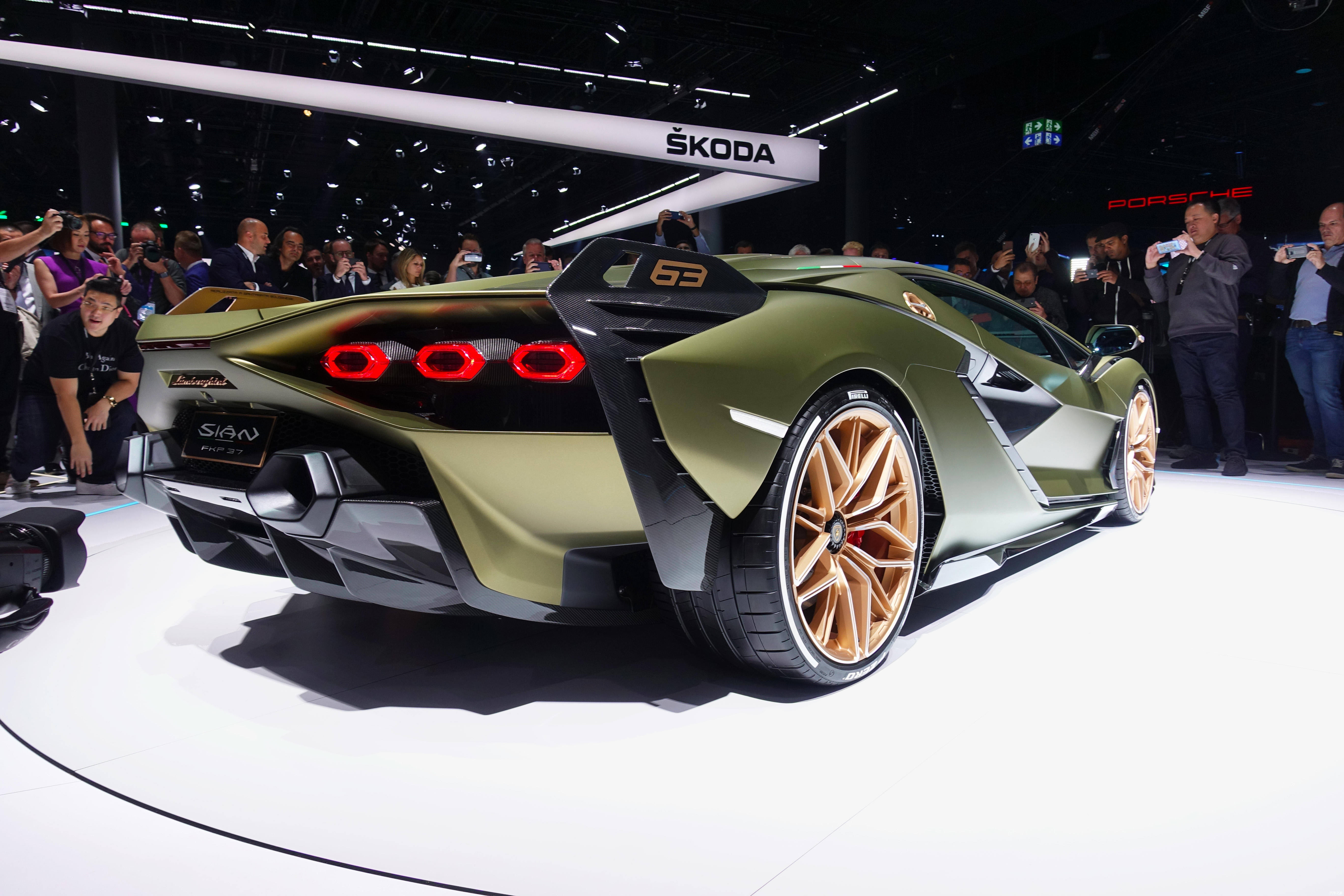 兰博基尼sián法兰克福车展正式发布