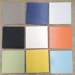 200×200mm Solid Color Tiles for Kitchen, Bathroom, Dining Room, Non-Slip Floor Tiles, Wall Tiles, Black, White, Gray Ceramic Tiles