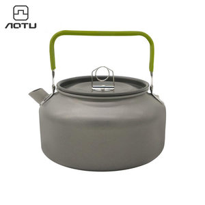 
Concave-convex outdoor camping teapot, portable cooker, camping kettle, 1.2L coffee pot DS-12