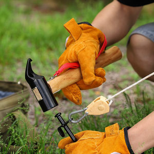 Outdoor barracks tent nails hammer hammers and sky -to -earth nails, safety hammer hammers safety hammer safety hammer
