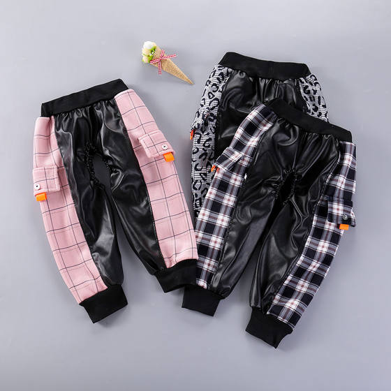 
Infant and toddler leather pants baby diapers children waterproof cover pants pisses in pissy pants winter can cover cotton pants to prevent wetness for boys