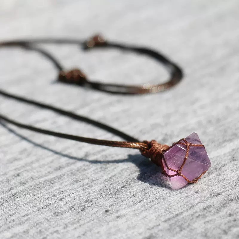 紫水晶(八面体) 紫水晶(八面体)