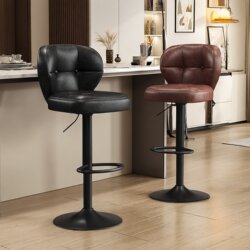 Home Bar Stool with Adjustable Height, Modern Minimalist Bar Chair, Commercial Swivel Bar Stool, Cashier Front Desk Bar Stool