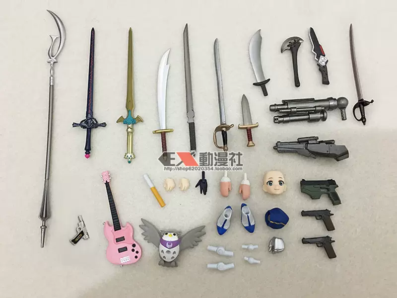 日本正版figma 海洋堂shf 武器刀剑配件拆卖补件 Taobao