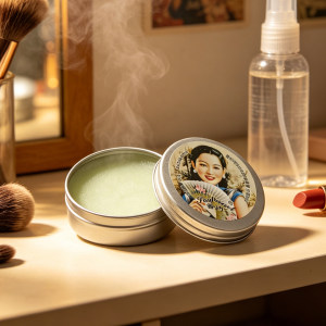 Classic makeup old Shanghai style incense balm, the old age of the style of the style
