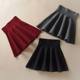 Winter skirt Children's winter bottom skirt Short high -waisted A -line puff skirt Various autumn and winter knitted umbrella skirt