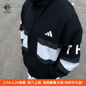 
Adidas spring and autumn men's and women's retro classic stand-up collar woven casual sports jacket jacket JM2064 2066