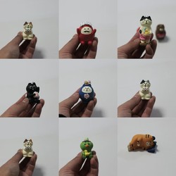 Japanese Zakka Bathing Cat Onsen Three-Toed Cat