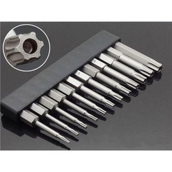 Magnetic Plum Blossom Hollow Bit Electric Screwdriver Bit Set Imported S2 Material 1/4 Hex Shank