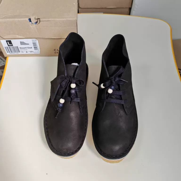 Clarks Originals女士系带皮质及踝靴经典沙漠靴生胶底-Taobao