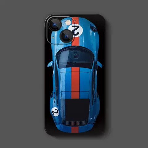 Porsche Motorsport Car Illustration New Phone Cases Covers iPhone 15, iPhone 14, iPhone 13, iPhone 12,