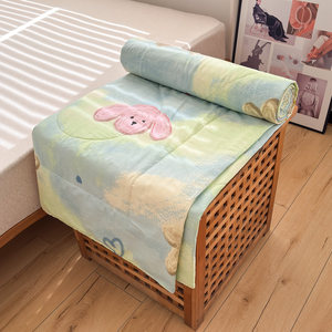 
Comic animal air-conditioning quilt pure cotton all-season quilt washable summer cool quilt spring and autumn quilt student dormitory quilt