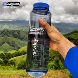 American Nalgene Water Cup, High Temperature Resistant, 1.5L Large Capacity, Sports and Fitness Outdoor Portable Leak-Proof Sports Water Bottle