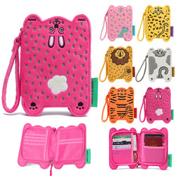 Ruoyu Workshop Ruoyustudio Original Cute Animal Travel Passport Holder Gift Card Holder Document Storage Bag