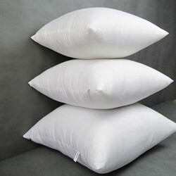 Feather Velvet Pillow Core, Brushed Full-Length Feather Silk 3D Pillow, Compressed Solid Color Cushion, Simple Sofa Cushion 3555