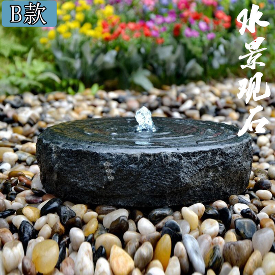 和風中庭小噴水 - 風景水造物、石鉢、屋外装飾品 