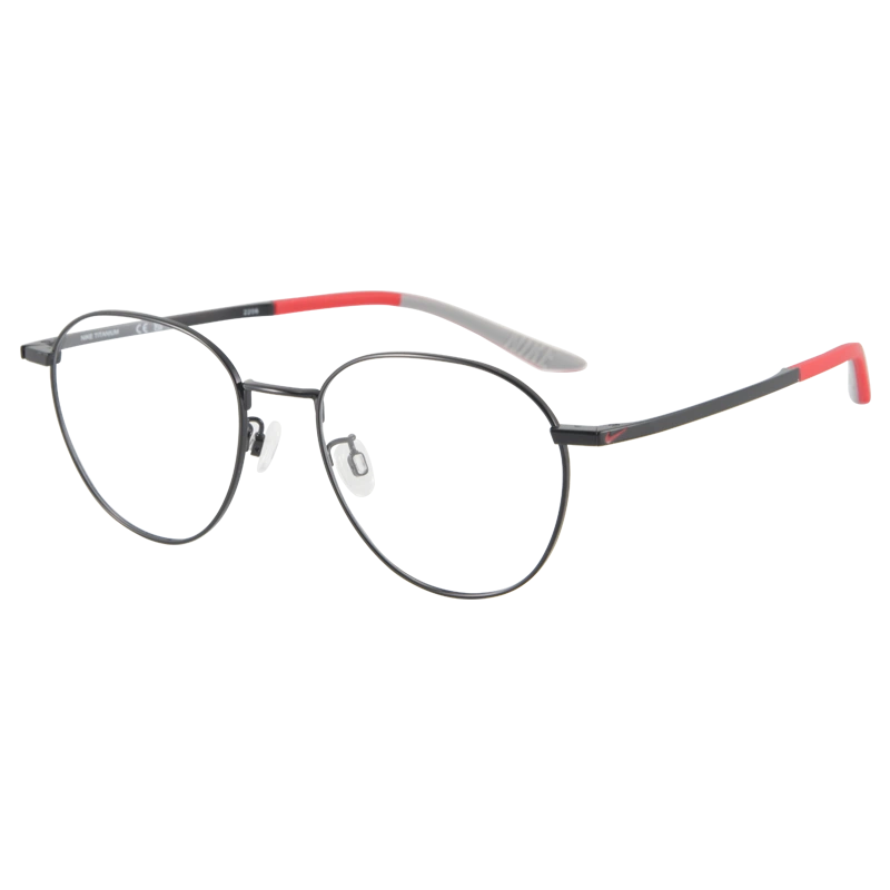 NIKE耐克钛合金近视眼镜框男女款圆框光学镜架可配度数6079AF-Taobao 