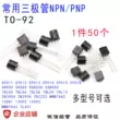 Transistor TO92 Transistor công suất NPN PNP C9011 9013 9014 9015 78L05 8050 tip42