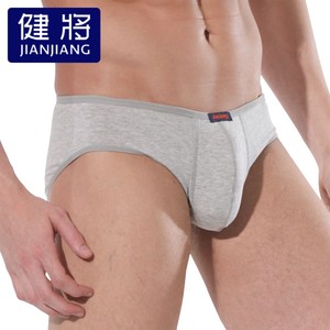 2 boxes of healthy men's triangle low waist underwear short pants head Modal U convex design solid color motion