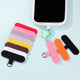 Colorful cloth anti-lost rope T-shaped mobile phone clip gasket reinforcement handmade diy mobile phone chain pendant accessories material strong