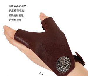 
Huangshi bow and arrow, first-layer cowhide handguard, traditional bow and arrow protective gear