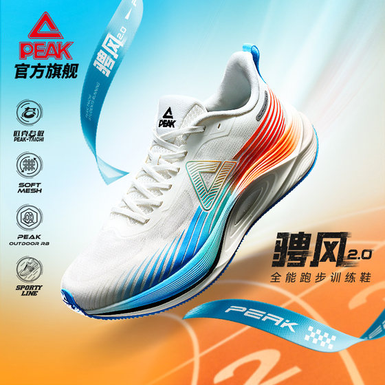 Peak style Jichengfeng 2.0 running shoes for men and women shock-absorbing and wear-resistant shoes for teenagers men's training shoes