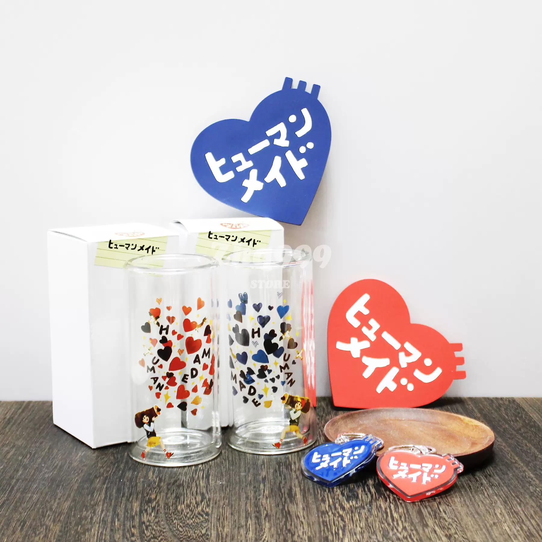 日式灰色鋼製垃圾桶HUMAN MADE TRASH CAN 家庭用實木方形垃圾桶