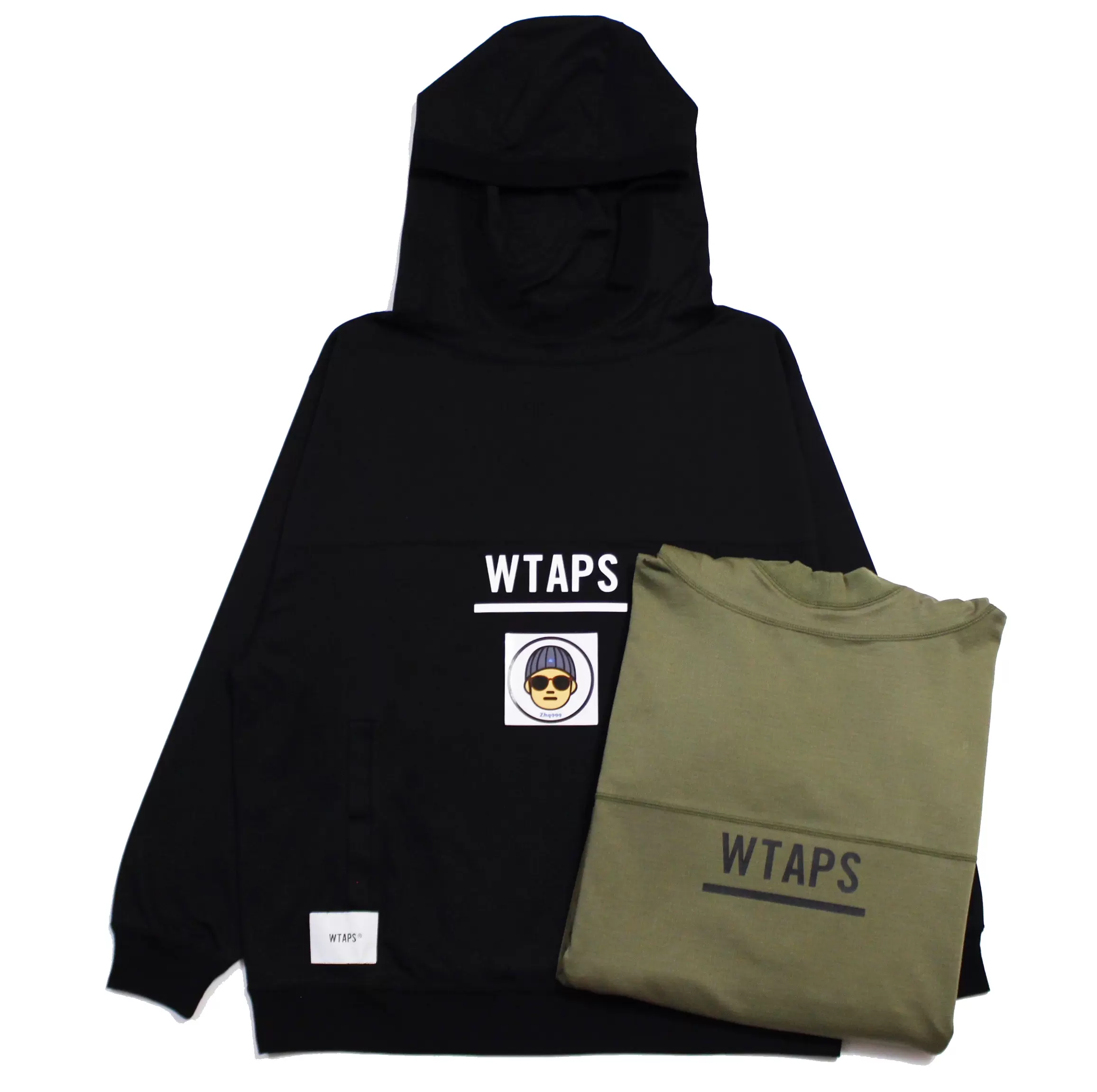 20AW SIGN HOODED RIPSTOP BLACK L
