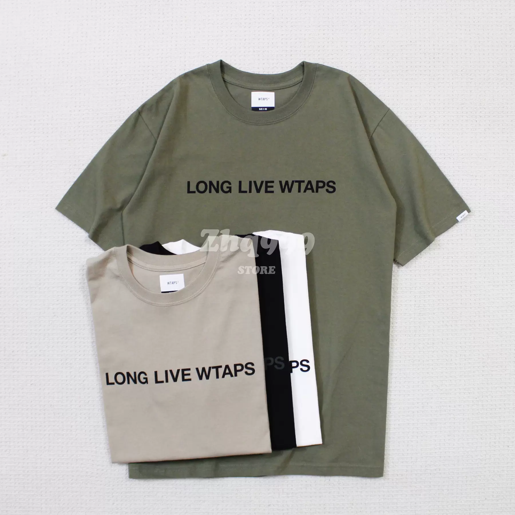 現貨WTAPS LLW TEE隱藏款限定經典字母標語LOGO短袖T恤21SS