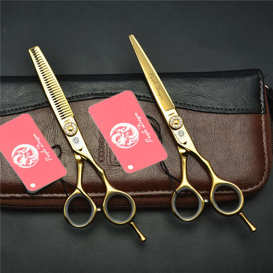 TIDEVAN Forbici Parrucchiere Professionali,Set Di 14 Pezzi Set Di Forbici Da Par