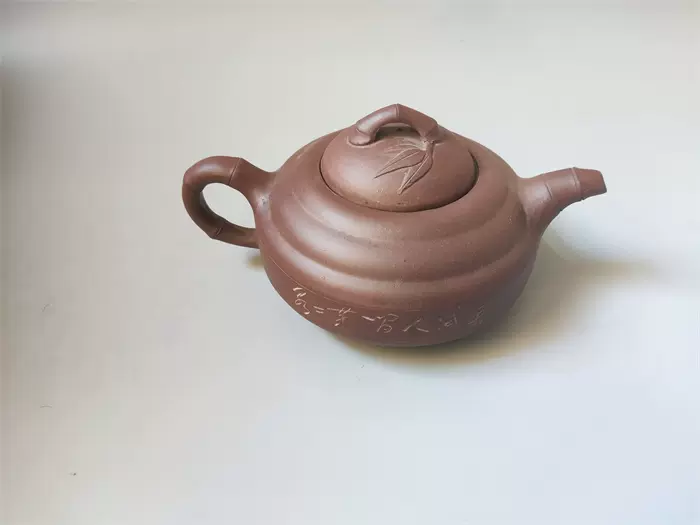 六七十年代竹节形来试人间第二泉紫砂壶-Taobao Malaysia