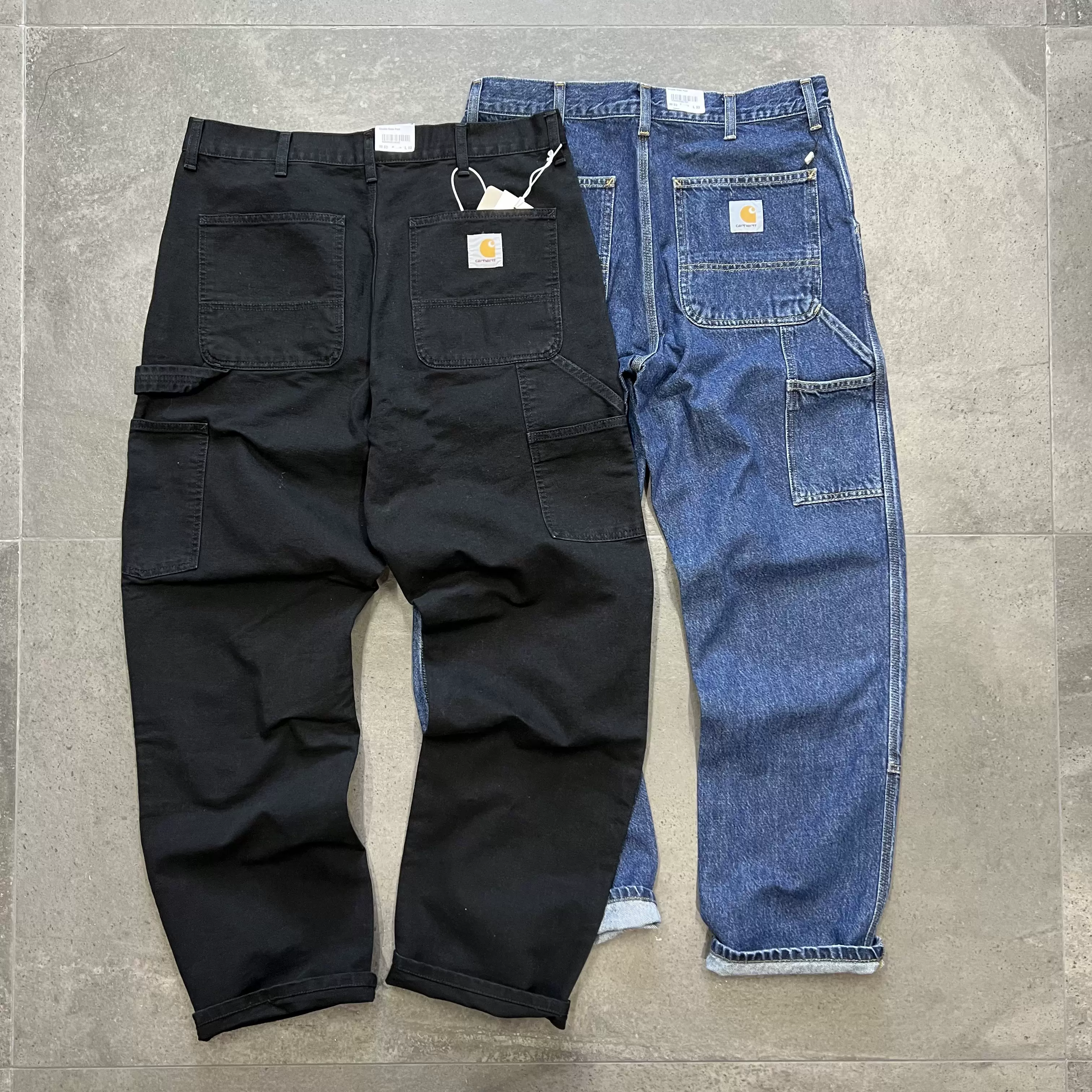 人気激安 carhartt DOUBLE カモ柄 完売品 PANT KNEE ワーク