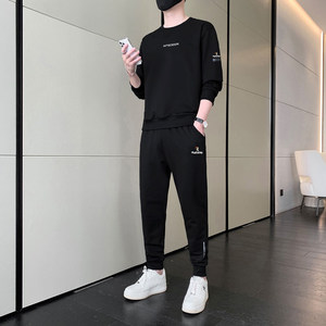 
Woodpecker sports suit for men in autumn and winter 2025 new trendy casual sweatshirt with a set of handsome men's clothing