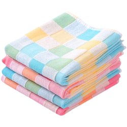 Face Washcloth, Small Square Towel, Square Gauze Towel for Women, Household Hand Towel, Pure Cotton Square Towel, Baby Towel, All-Cotton