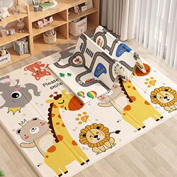 Children's Crawling Mat, Thickened Baby Crawling Mat, Infant Living Room Home Use, Whole Piece Splicing, Foldable Foam Floor Mat