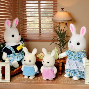 
Animal dolls compatible with Sylvanian family play house toys, universal velvet dolls, cute dolls, rabbit gifts