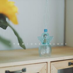 A Drawer, Handmade Glass Chikisaburo's Summer Japanese-Style Retro Wind Chime Hanging Ornament, Birthday Gift