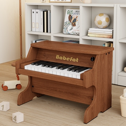 Babefat Piano Wooden 1-Year-Old Kidsren's Digital Keyboard Girl Baby Toddler Toy Baby Boy First Birthday Gift